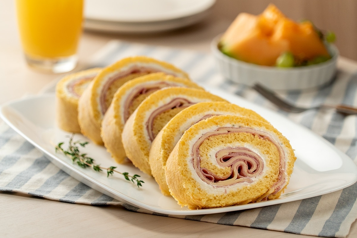 Pionono relleno de jamón y queso en 4 pasos: la receta más deliciosa para hacer en Navidad