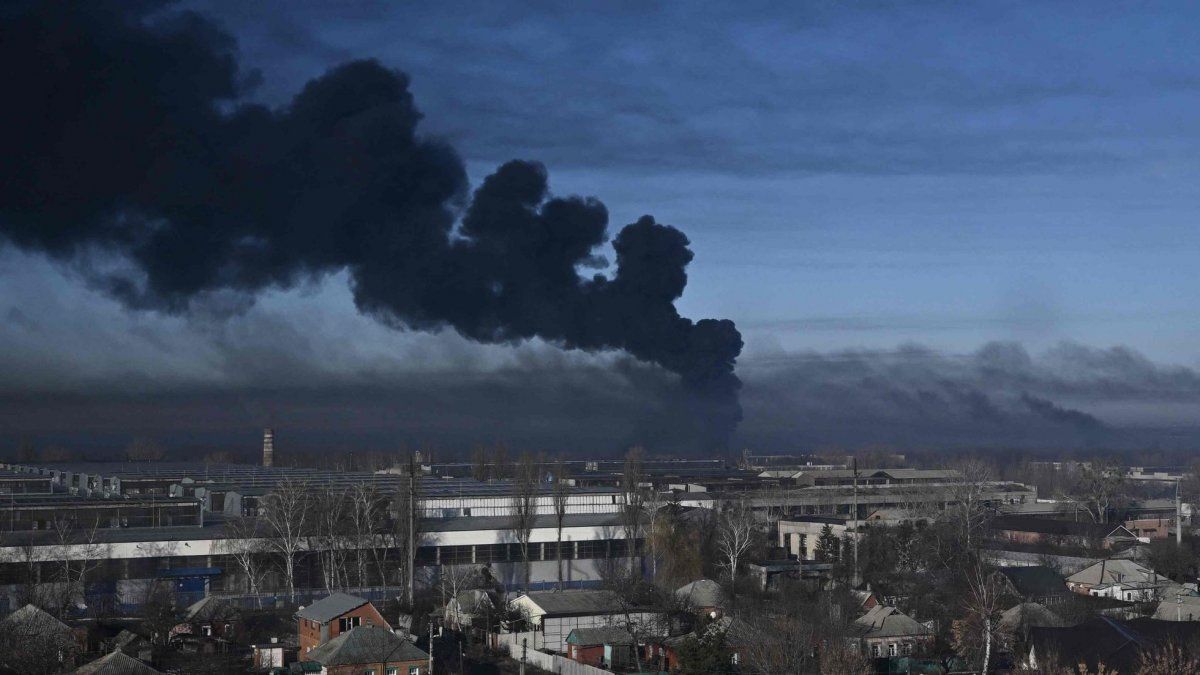 Comenzó el bombardeo en el este de Ucrania por parte de Rusia.
