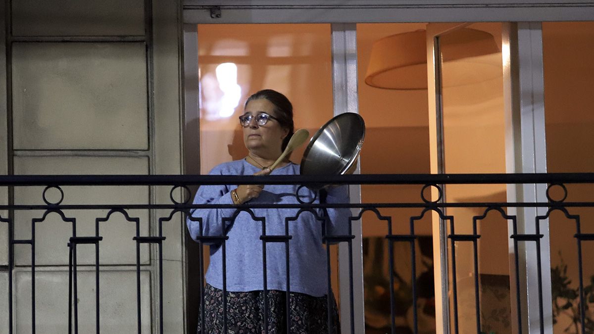 Pasadas las 20 horas del jueves