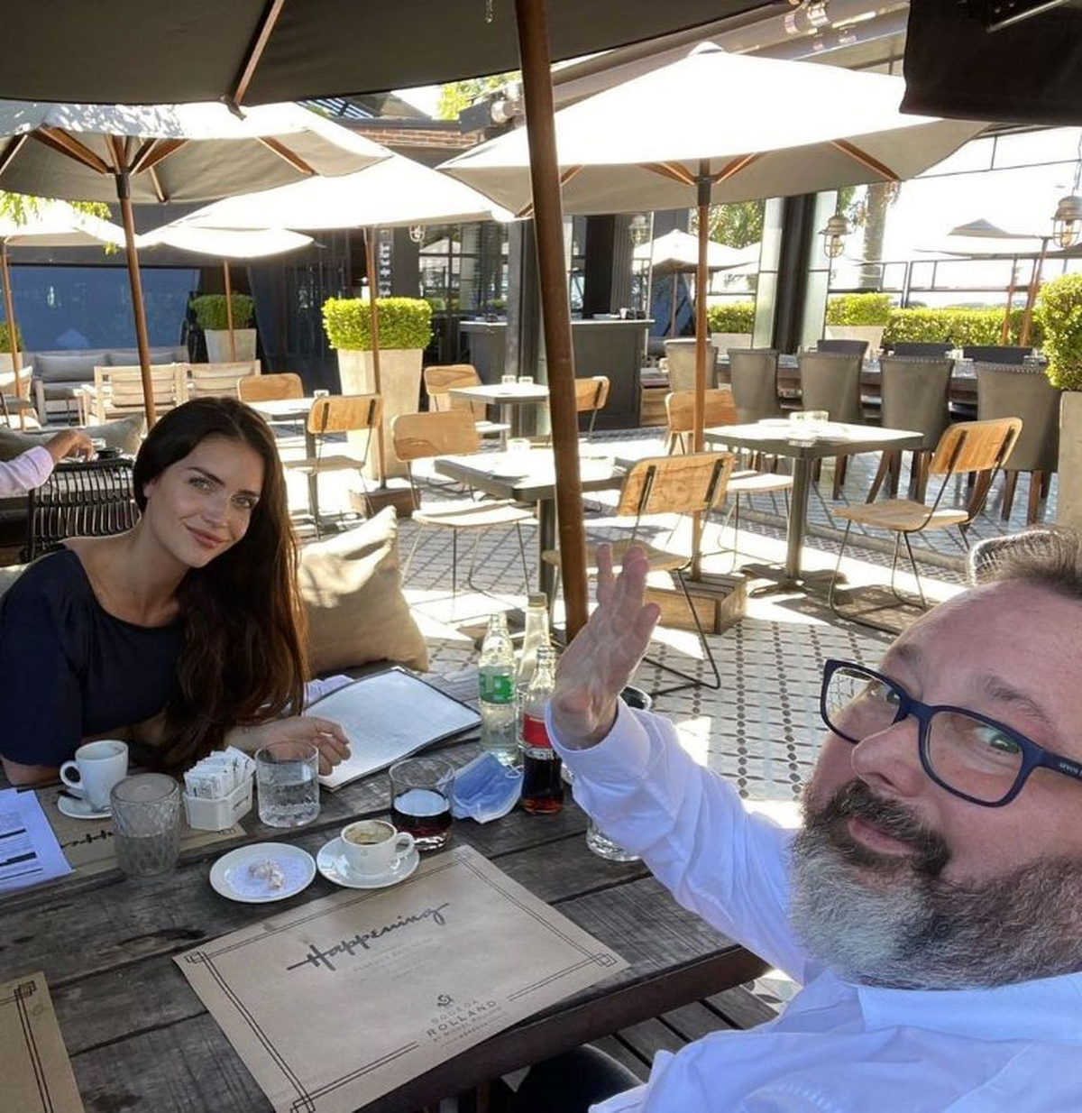 Zaira Nara y Gerardo Rozín. Fuente: (Instagram).