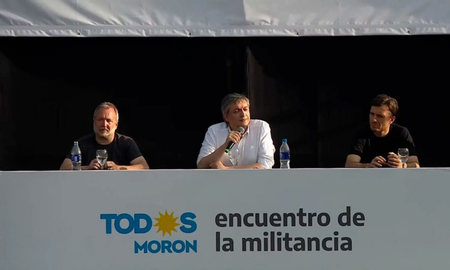 El diputado del Frente de Todos encabeza un encuentro del espacio en la localidad bonaerense de Morón. El diputado del Frente de Todos encabeza un encuentro del espacio en la localidad bonaerense de Morón.