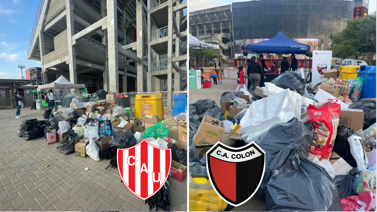 Unión se llevó el primer reciclatón santafesino contra Colón: todos los detalles del evento.