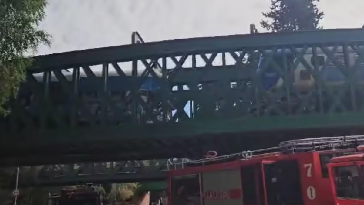 Un choque de trenes en Palermo dejó varios heridos