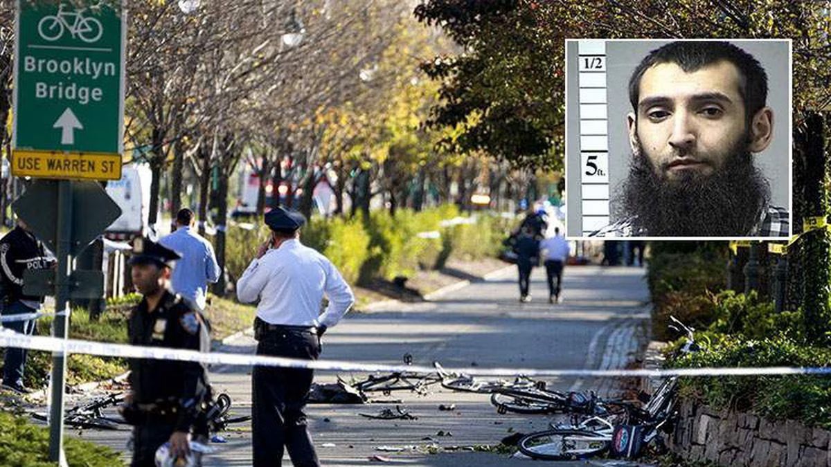 Seyfullo Saypov, el terrorista uzbeko que alquiló un camión para asesinar personas en un paseo turístico de Nueva York.