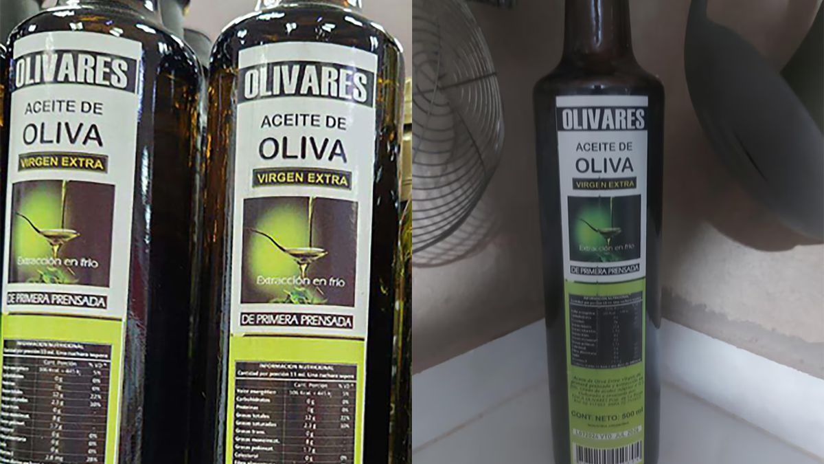 Aceite de oliva virgen extra, marca Nuevos Olivares de Argentina. Aceite de oliva virgen extra, marca Nuevos Olivares de Argentina.