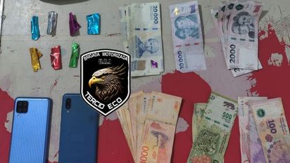 Andaban vendiendo cocaína por el macrocentro de Santa Fe, quisieron escapar de la policía y terminaron presos