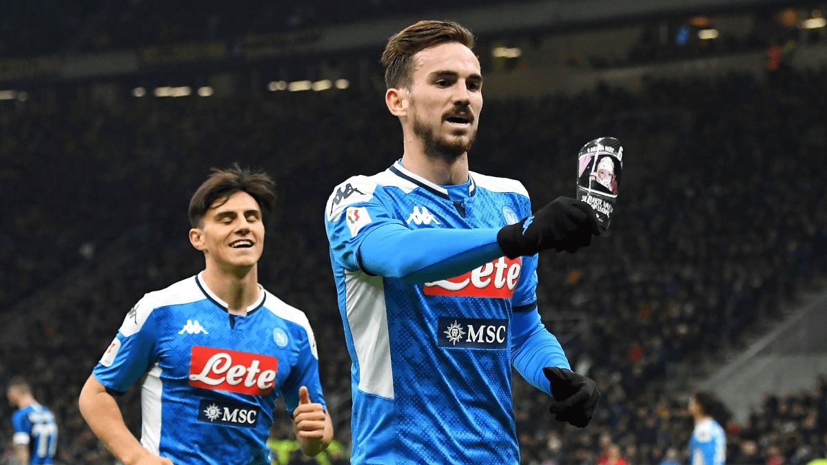 Con Lautaro Martínez, el Inter perdió ante Napoli