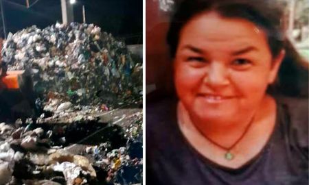 Quedó atrapada bajo casi tres metros de basura en Cañuelas. Quedó atrapada bajo casi tres metros de basura en Cañuelas.