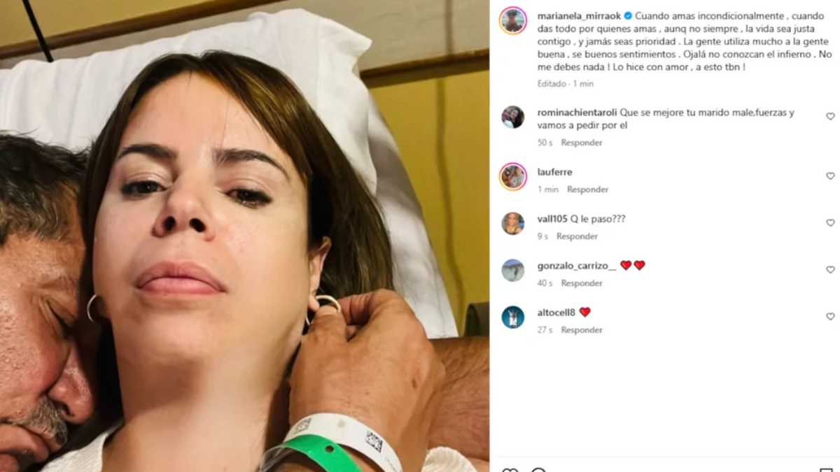 Días atrás, Marianela Mirra había hecho una confusa publicación en sus redes sociales. Días atrás, Marianela Mirra había hecho una confusa publicación en sus redes sociales.