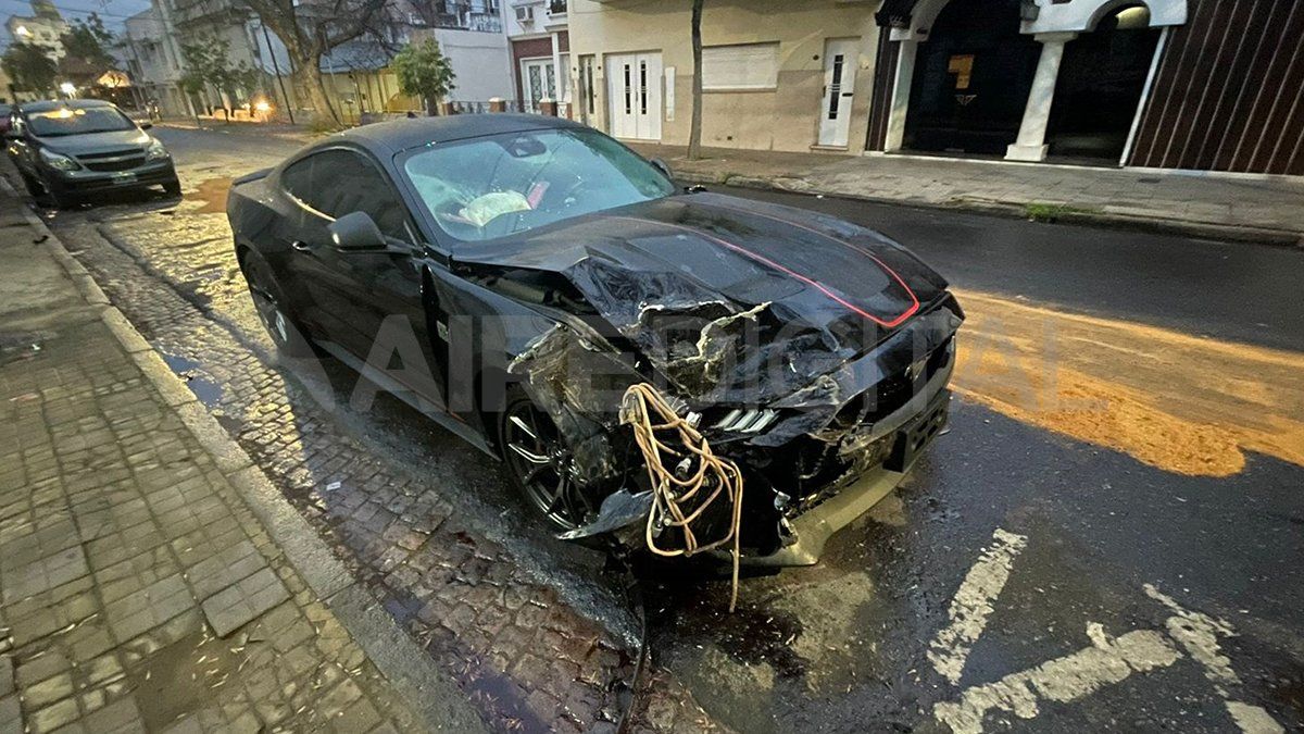 El vehículo quedó estacionado sobre Obispo Gelabert.&nbsp;