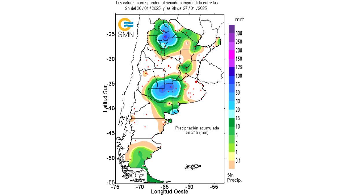 El núcleo de lluvias se instaló esta vez en el centro de Santa Fe. El núcleo de lluvias se instaló esta vez en el centro de Santa Fe.