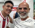 Sportivo Las Parejas, rendido ante Diego Armando Díaz, la nueva figura de Unión Sportivo Las Parejas, rendido ante Diego Armando Díaz, la nueva figura de Unión