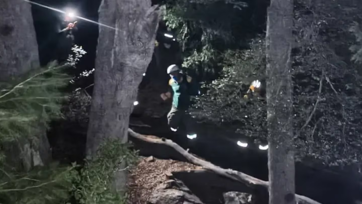 El episodio ocurrió durante una excursión de trekking cuando se desprendió la mochila portabebé en la que trasladaban al menor.