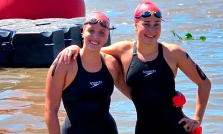 Candela Giordanino y Sofía Garcés participaron del Campeonato Argentino de Aguas Abiertas. Candela Giordanino y Sofía Garcés participaron del Campeonato Argentino de Aguas Abiertas.
