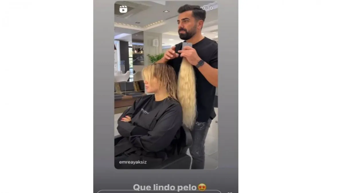 Tamara Báez escrachó a Wanda Nara y mostró que no tiene pelo.