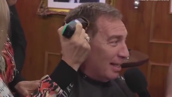 Diego Santilli cumplió su promesa y se rapó en vivo junto al Gordo Dan tras las elecciones