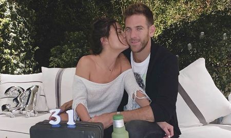 Sofia Jujuy Jiménez celebrando el cumpleaños número 31 de Juan Martin del Potro. Sofia Jujuy Jiménez celebrando el cumpleaños número 31 de Juan Martin del Potro.
