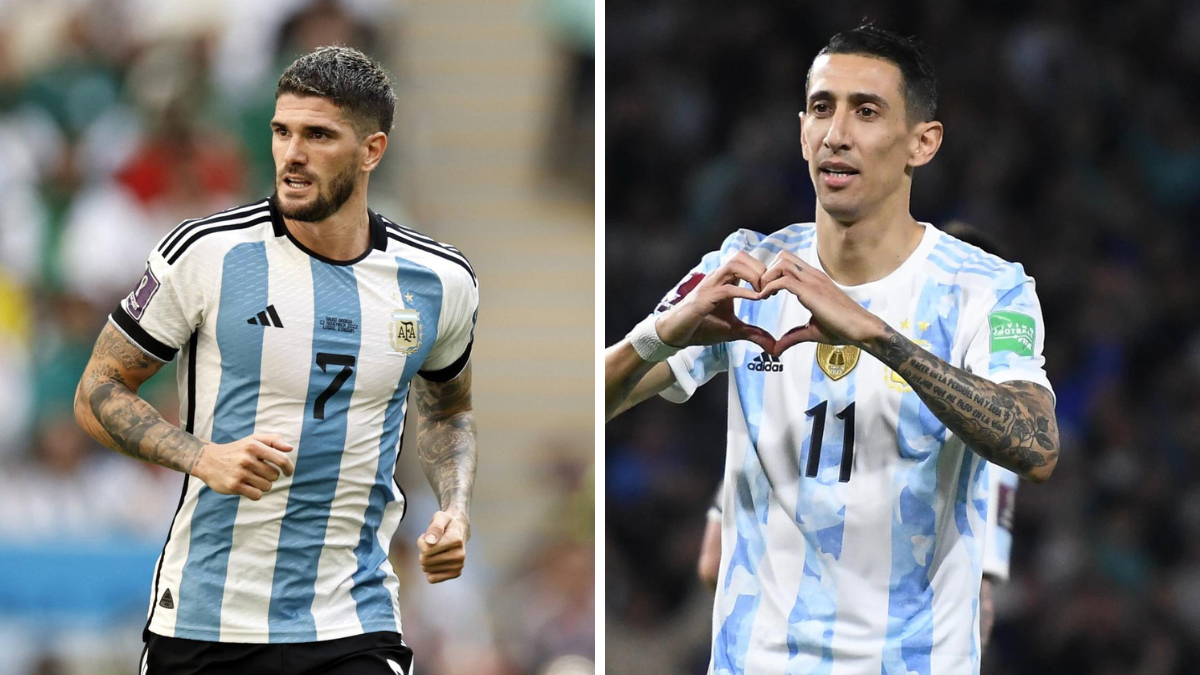 Todo indica que Scaloni pondrá en cancha a De Paul y Di María, dos jugadores al límite.