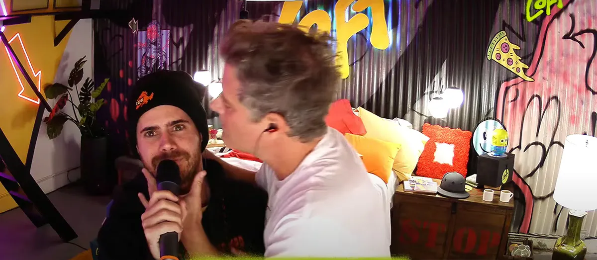 Gastón Soffritti se animó y probó la técnica de relajación de Mike Amigorena.