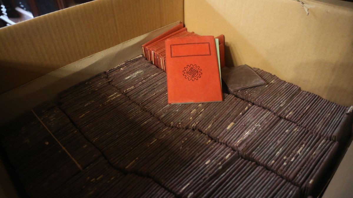 Las cajas fueron descubiertas tras más de 80 años en el archivo de la Corte Suprema. Las cajas fueron descubiertas tras más de 80 años en el archivo de la Corte Suprema.