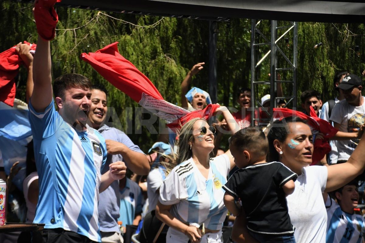 Cada uno de los argentinos se vio atravesado por la misma energía.