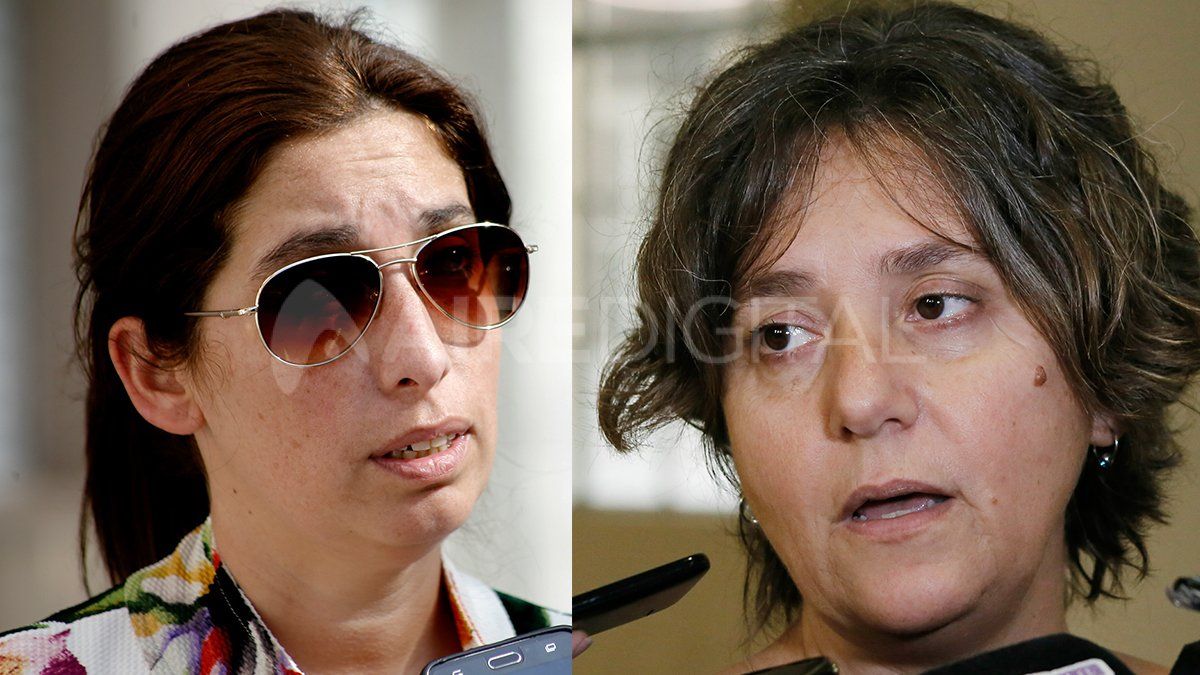 Laura Urquiza y Mariela Jiménez
