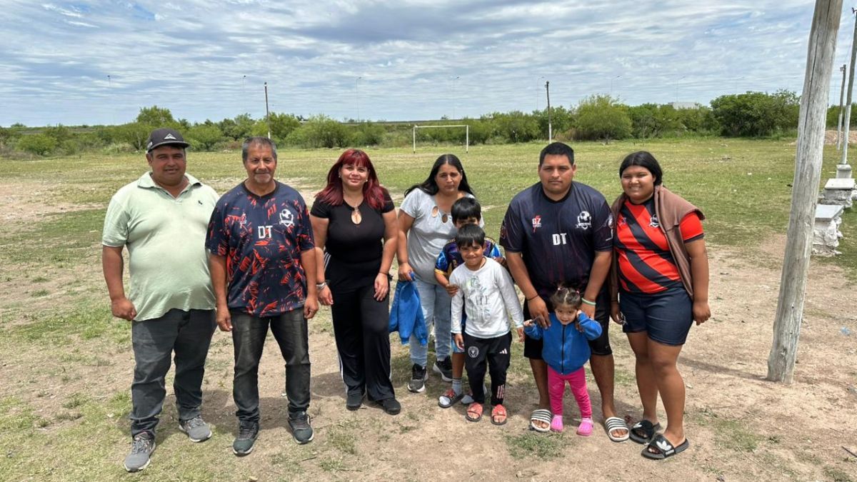 Liga Infantil de los Barrios con el Club Los Fierritos.