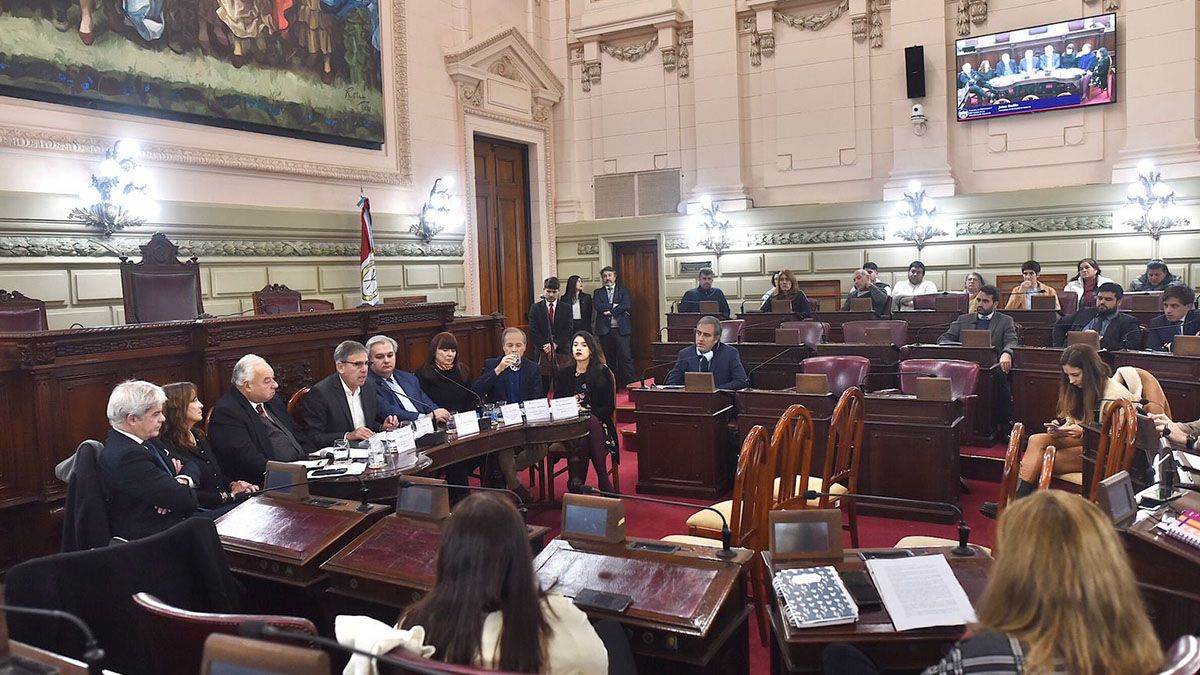 Con una amplia presencia de distintos sectores del Poder Judicial se realizó una audiencia pública en la Legislatura santafesina.