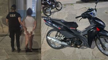 Andaba por pleno Bulevar Gálvez en una moto robada, la paró la policía y se la llevó presa