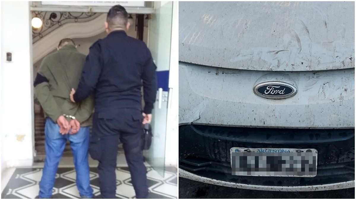 Detuvieron al roba baterías de barrio sur cuando intentaba abrir un auto en la mañana de este sábado.