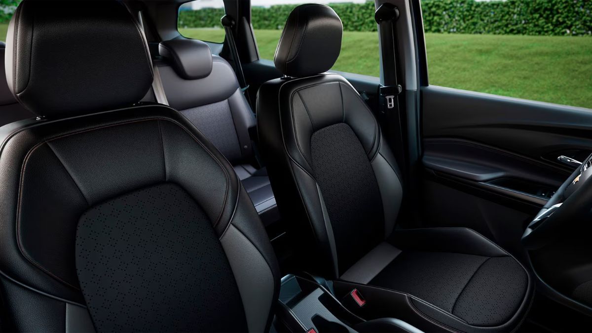 Así es el interior del Chevrolet Spin. Así es el interior del Chevrolet Spin.