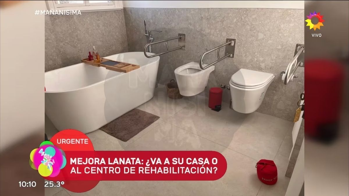 Jorge Lanata contará con un baño totalmente adaptado para él. Jorge Lanata contará con un baño totalmente adaptado para él.