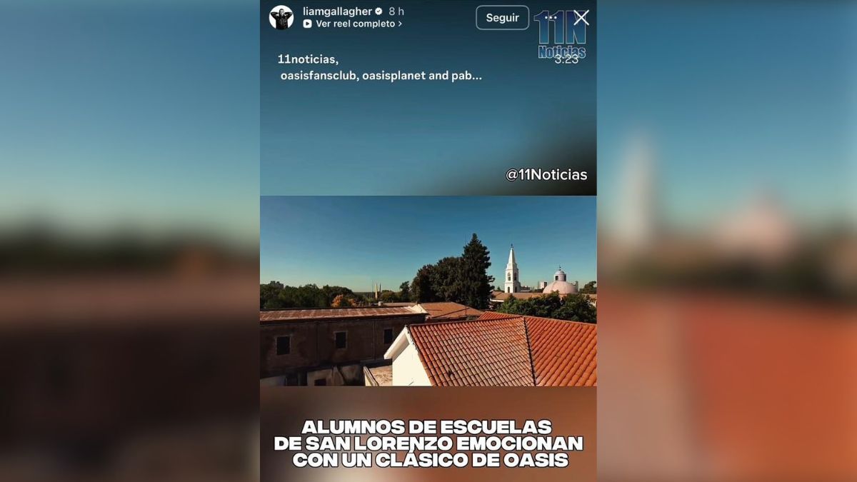 Liam Gallagher compartió el trabajo de los santafesinos en su cuenta oficial de Instagram ante millones de seguidores en todo el mundo. Liam Gallagher compartió el trabajo de los santafesinos en su cuenta oficial de Instagram ante millones de seguidores en todo el mundo.