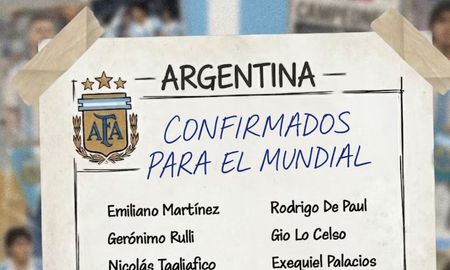 La lista de Scaloni para el Mundial 2026. La lista de Scaloni para el Mundial 2026.