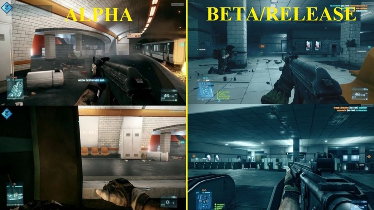 Existen seis etapas: prototipo, pre-alpha, alpha, beta, release Candidate y gold.