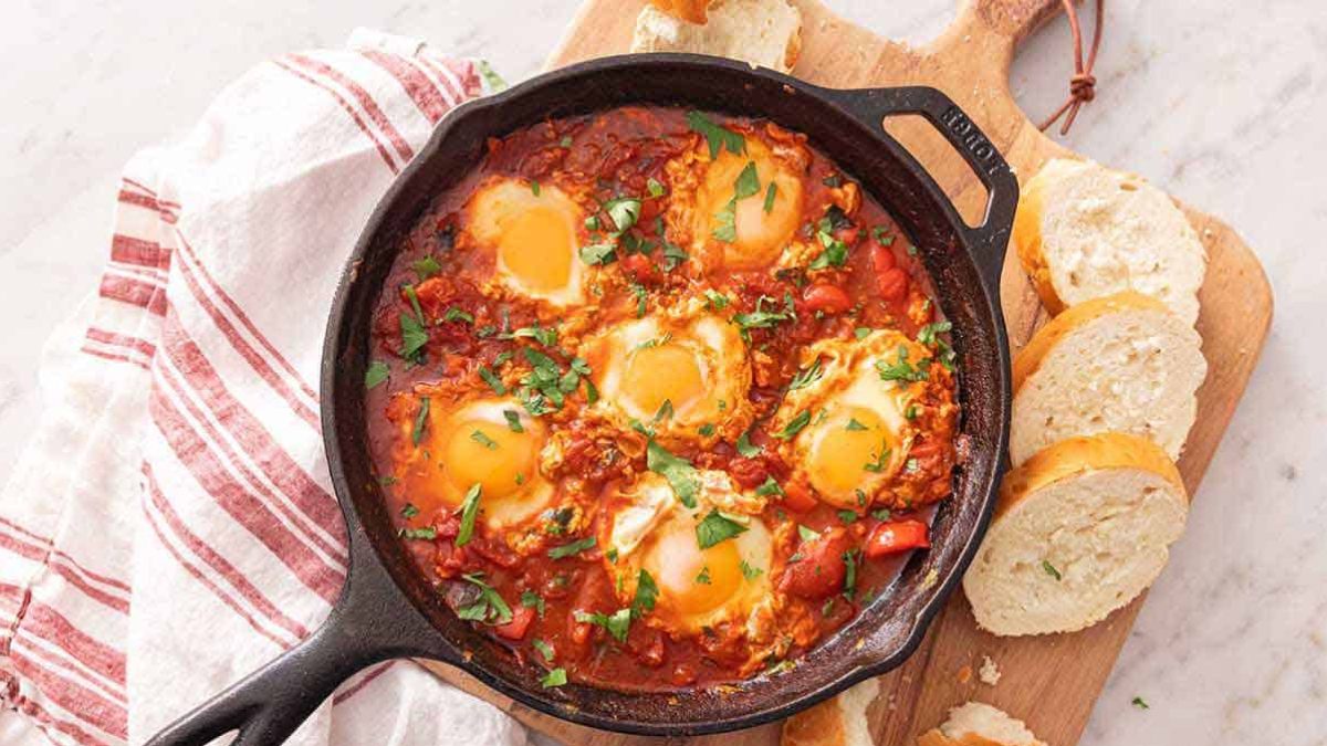 Shakshuka: la receta fácil y rápida para hacer con ingredientes sencillos