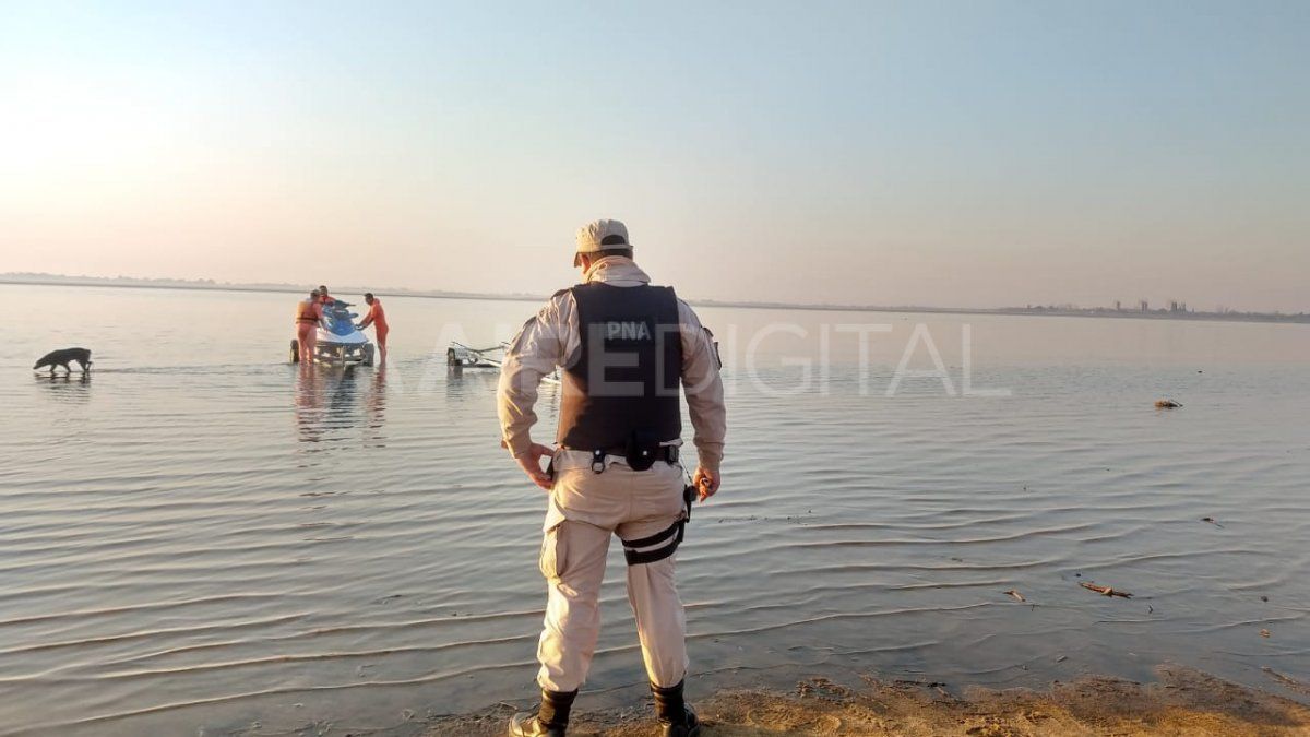 Este martes retomaron la búsqueda de los dos desaparecidos que intentaron cruzar la Setúbal caminando.&nbsp;
