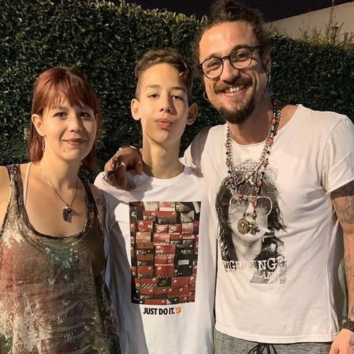 Gianluca Osvaldo es fruto de la relación del ex futbolista junto a Ana Oertlinger