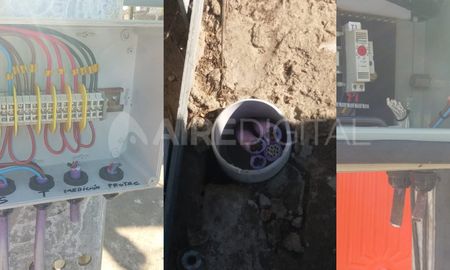 una ciudad santafesina sin luz por un robo de cables una ciudad santafesina sin luz por un robo de cables