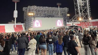 El día después en Unión: así luce el campo de juego del 15 de Abril tras el recital de Tan Biónica