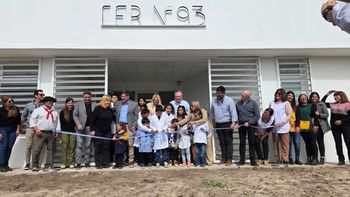 Quedó inaugurado el nuevo edificio de la Escuela Rural N° 93 La Emilia.