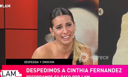 La panelista de Los ángeles de la mañana derramó varias lágrimas en vivo a poco de que culmine el ciclo que conduce Ángel de Brito. La panelista de Los ángeles de la mañana derramó varias lágrimas en vivo a poco de que culmine el ciclo que conduce Ángel de Brito.