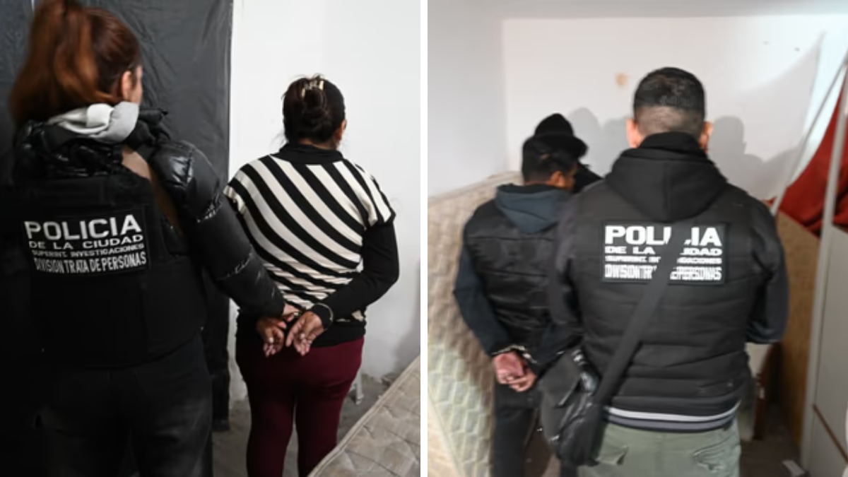 Los detenidos una mujer de 45 años y un hombre de 37 eran los responsables del taller y fueron imputados por Ley de Trata. Los detenidos una mujer de 45 años y un hombre de 37 eran los responsables del taller y fueron imputados por Ley de Trata. 