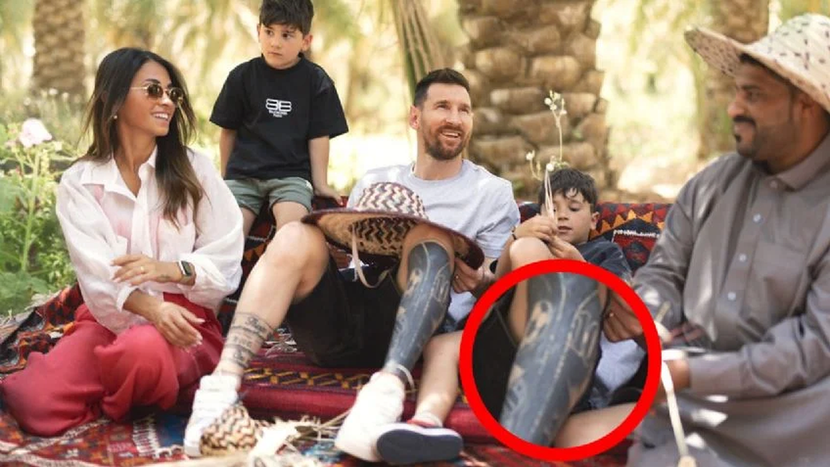 El nuevo tatuaje de Messi que ilusionó a los hinchas de Barcelona.