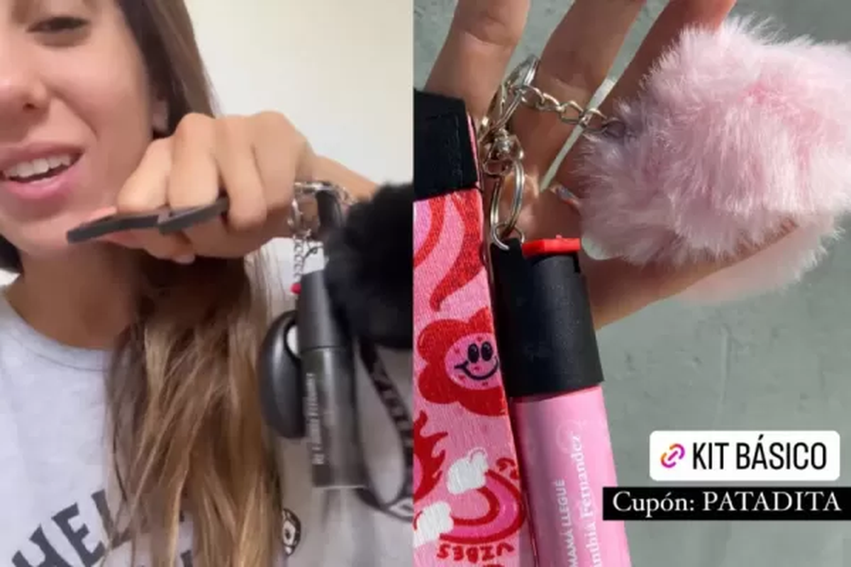 Reina del marketing: Cinthia Fernández lanzó su línea de gas pimienta luego del escándalo&nbsp;
