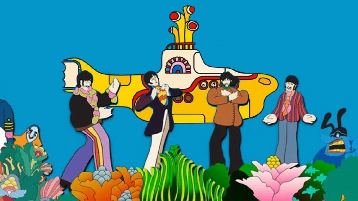 A 53 años del lanzamiento de Yellow Submarine de The Beatles