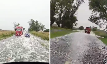 Las lluvias generan complicaciones en la transitabilidad de la Ruta 11 y se realizan desvíos hacia la Ruta Provincial 1. Las lluvias generan complicaciones en la transitabilidad de la Ruta 11 y se realizan desvíos hacia la Ruta Provincial 1.