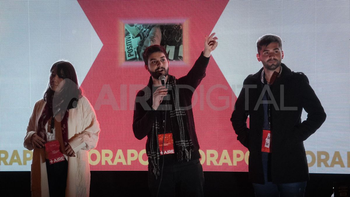 Beba Córdoba, Martín Cartellone y Lucas Payetta, los integrantes del programa
