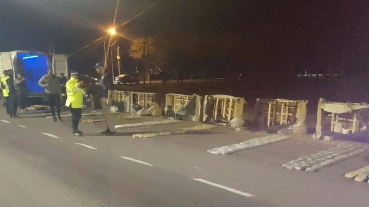 El cargamento fue descubierto en control vehicular realizado en la ruta nacional 11