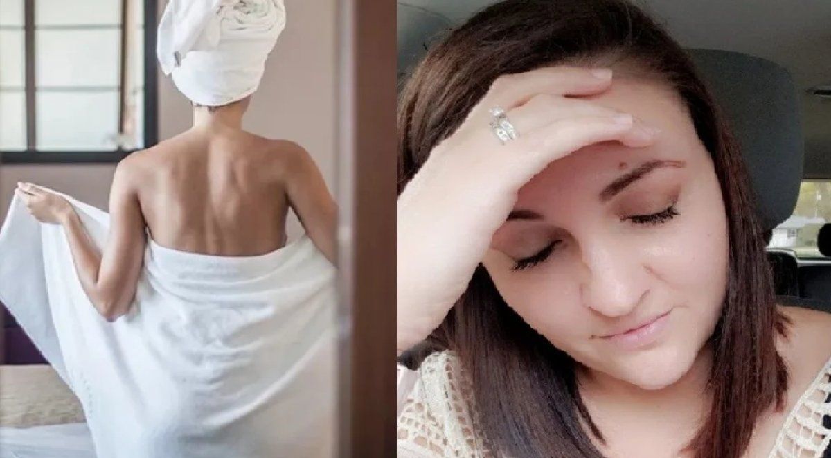 Le dejó su celular a su hija de 2 años y compartió una foto de su madre desnuda a sus compañeros de trabajo